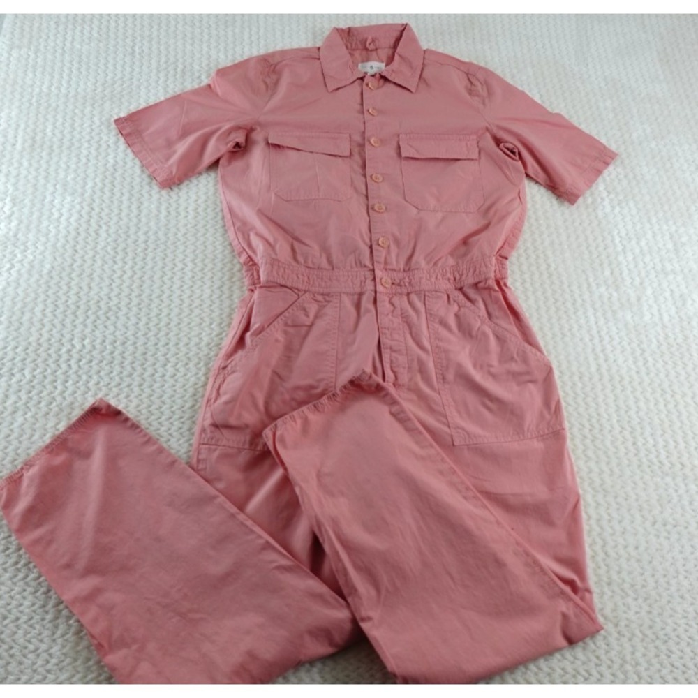 Lou & Grey Pink Utility Jumpsuit